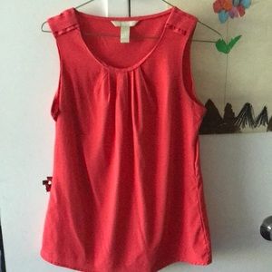 Banana Republic coral tank size S
